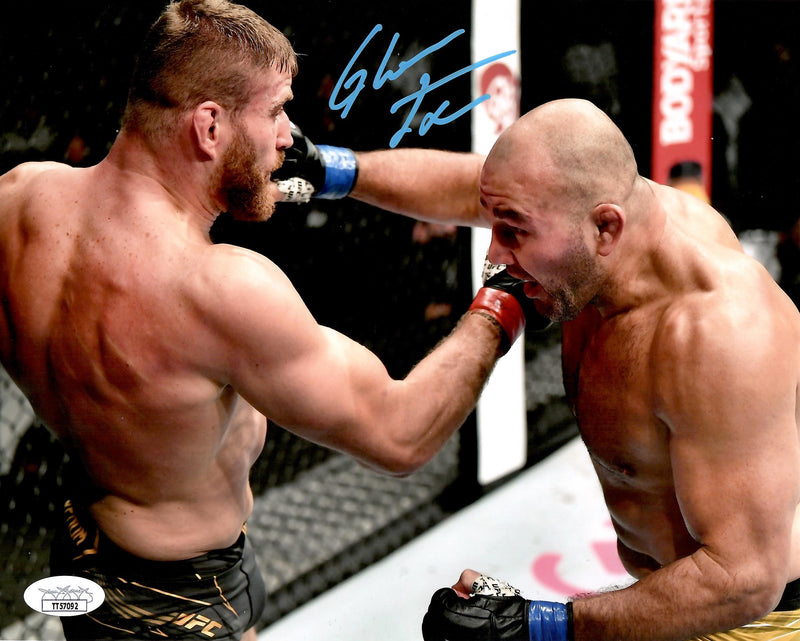 Glover Teixeira autographed signed 8x10 photo UFC JSA COA Jan Blachowicz