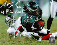 Asante Samuel Sr. autograph signed inscribed 8x10 photo Philadelphia Eagles JSA