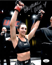 Cheyanne Vlismas autographed signed 8x10 photo UFC JSA COA MMA