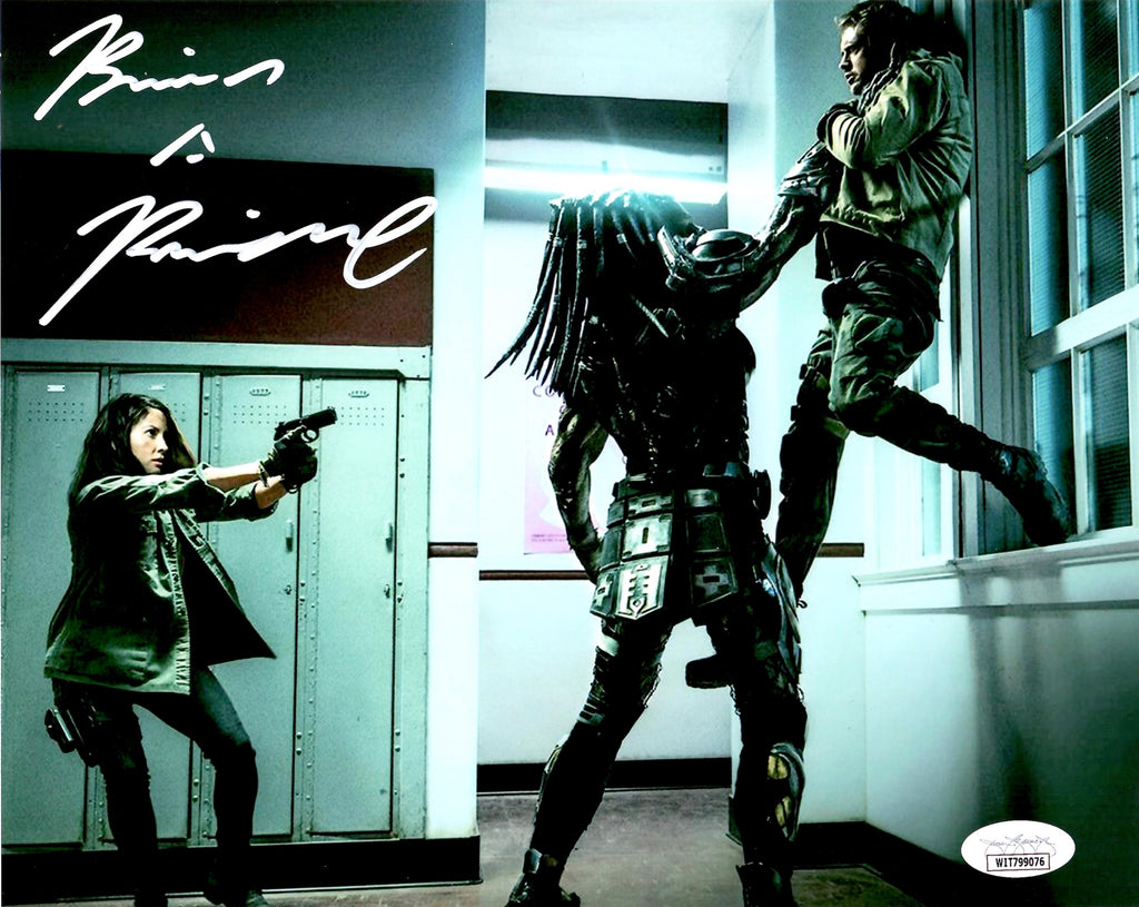 Brian A. Prince autographed signed 8x10 photo The Predator JSA COA