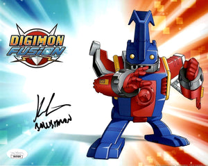 Kyle Hebert autographed inscribed 8x10 photo Digimon Fusion JSA COA Ballistamon