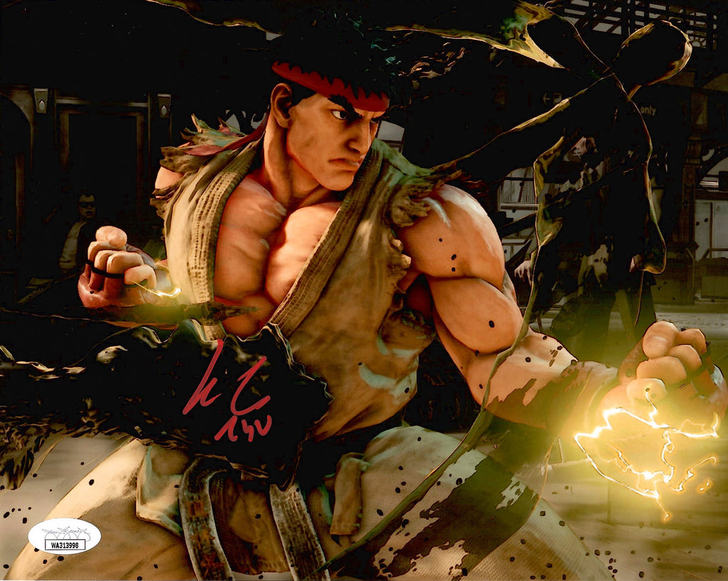 Kyle Hebert autographed signed inscribed 8x10 photo Street Fighter JSA COA Ryu