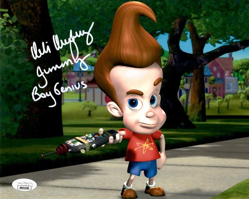 Debi Derryberry autographed signed inscribed 8x10 photo Jimmy Neutron JSA COA