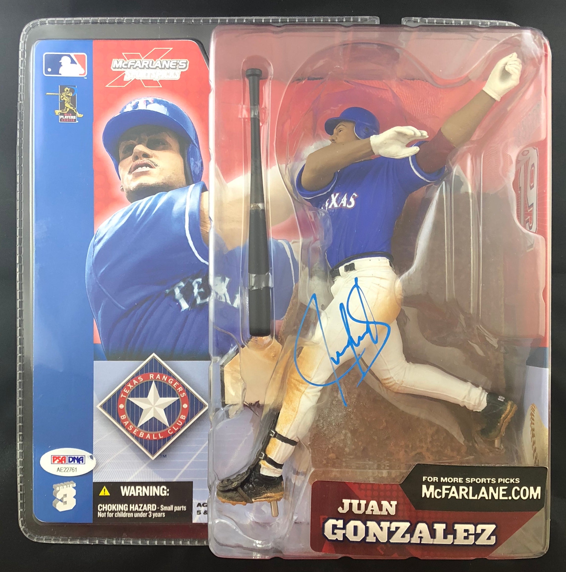 McFarlane Toys MLB Texas Rangers Sports Picks Baseball Series 25